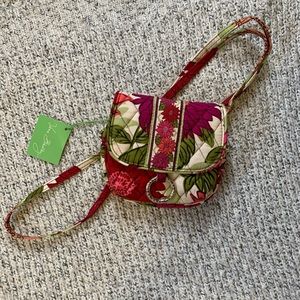 NWT Vera Bradley little hip bag in hello dahlia